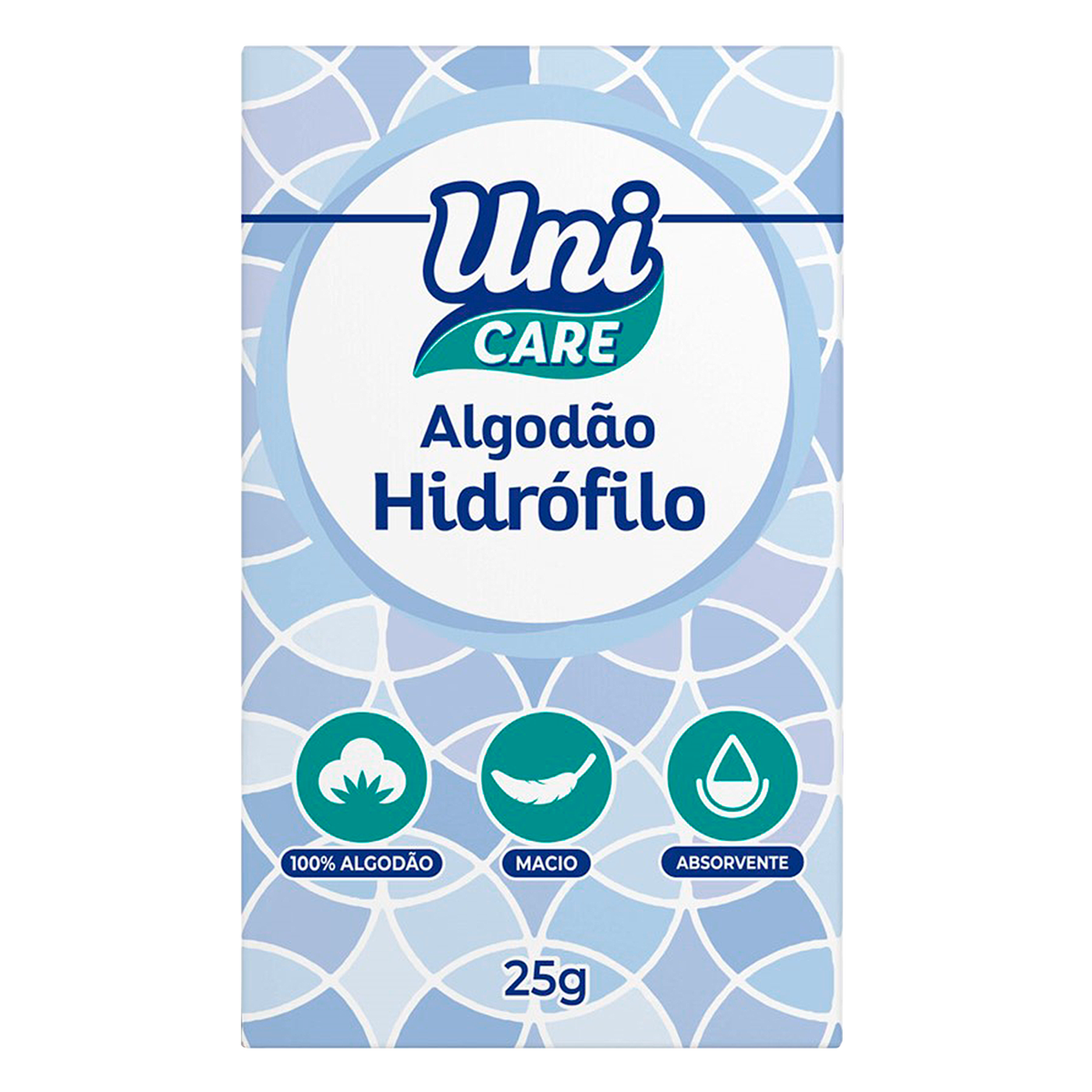 Algodão Hidrófilo Uni Care 25g