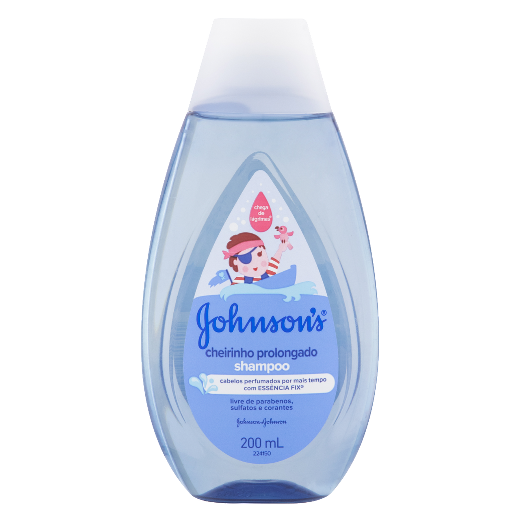 Shampoo Infantil Johnsons Cheirinho Prolongado Frasco 200ml&nbsp;