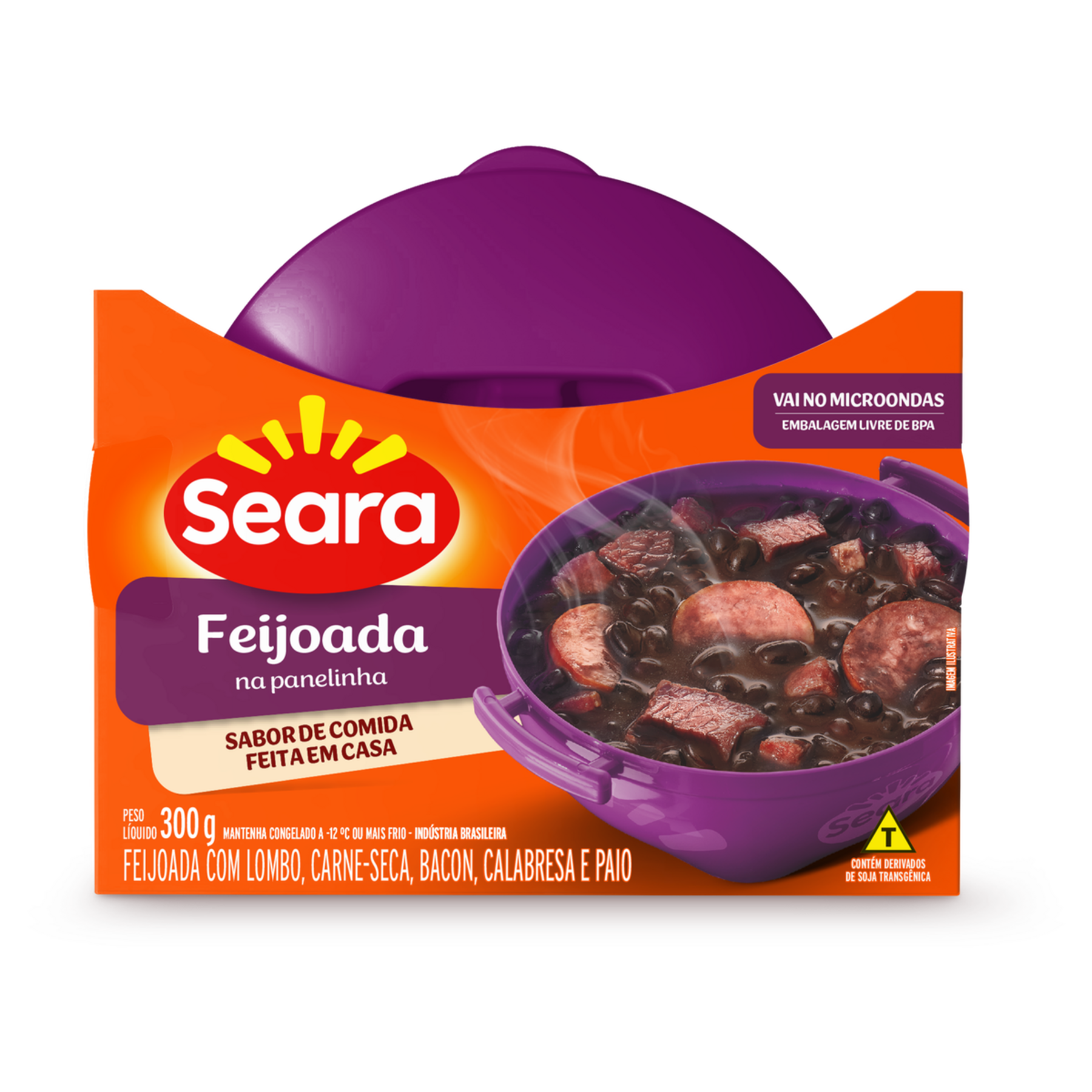 Feijoada na Panelinha Seara Pote 300g&nbsp;