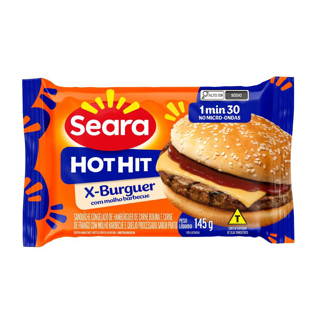 Hot Hit barbecue Seara 145g&nbsp;