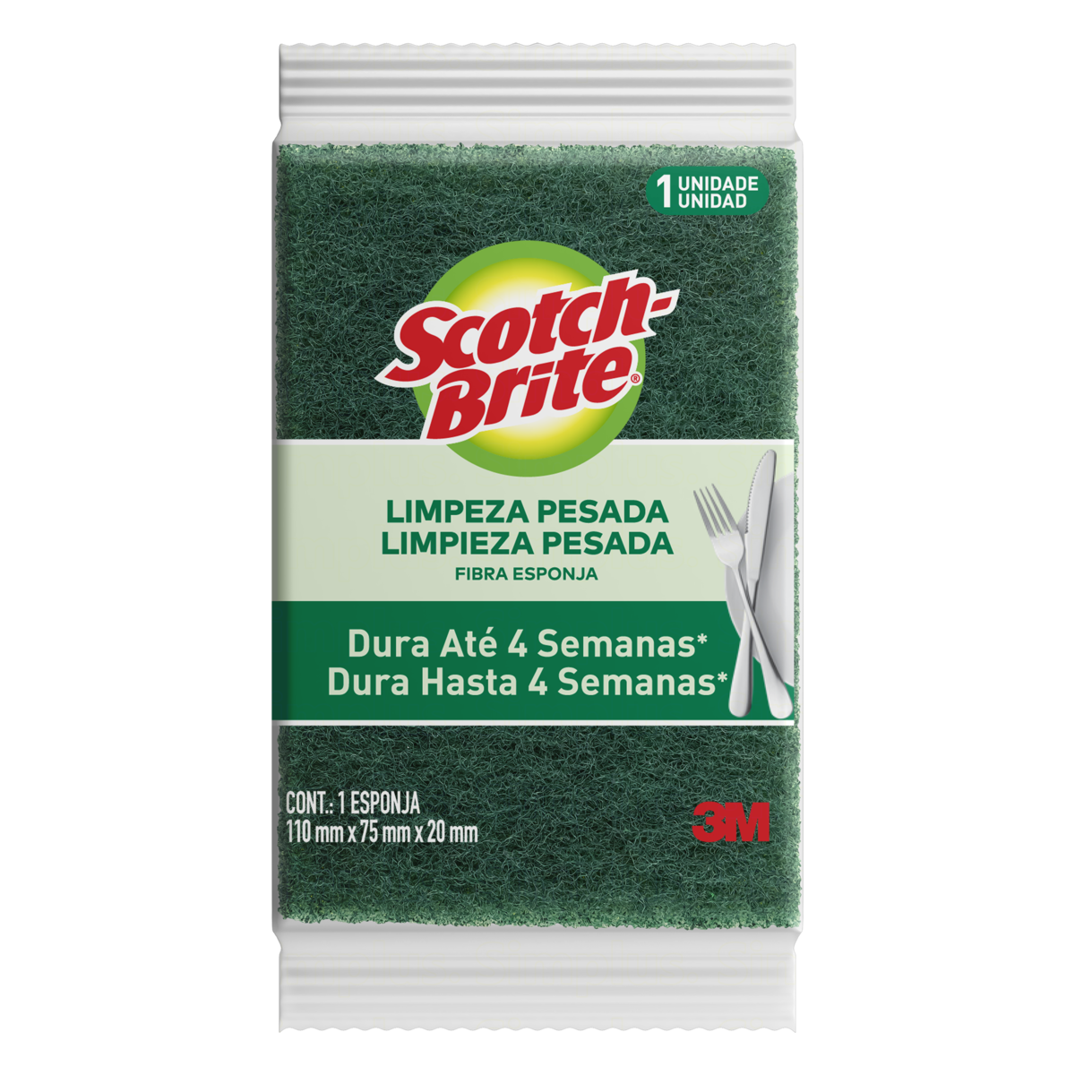 Esponja Limpeza Pesada Scotch-Brite