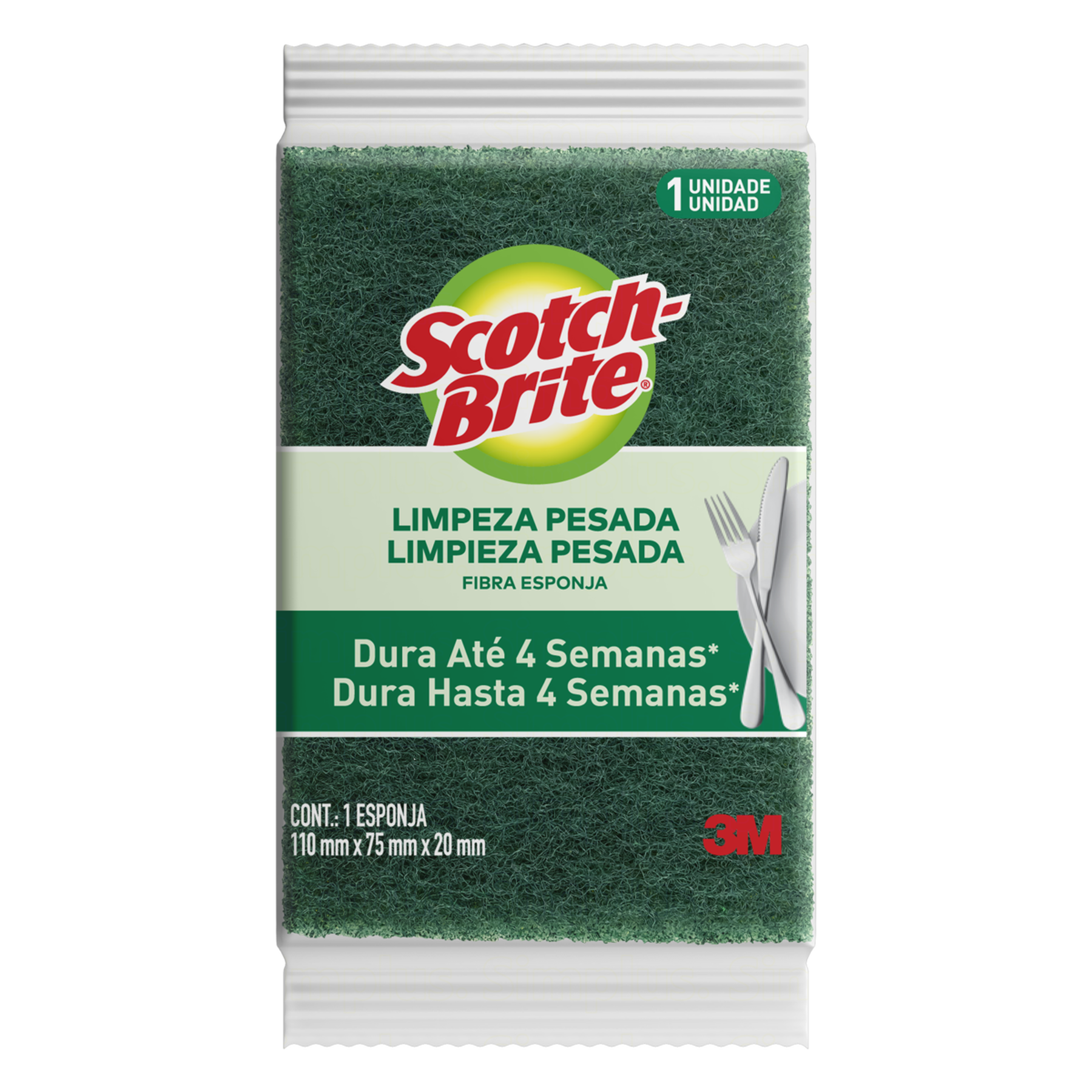 Esponja Limpeza Pesada Scotch-Brite