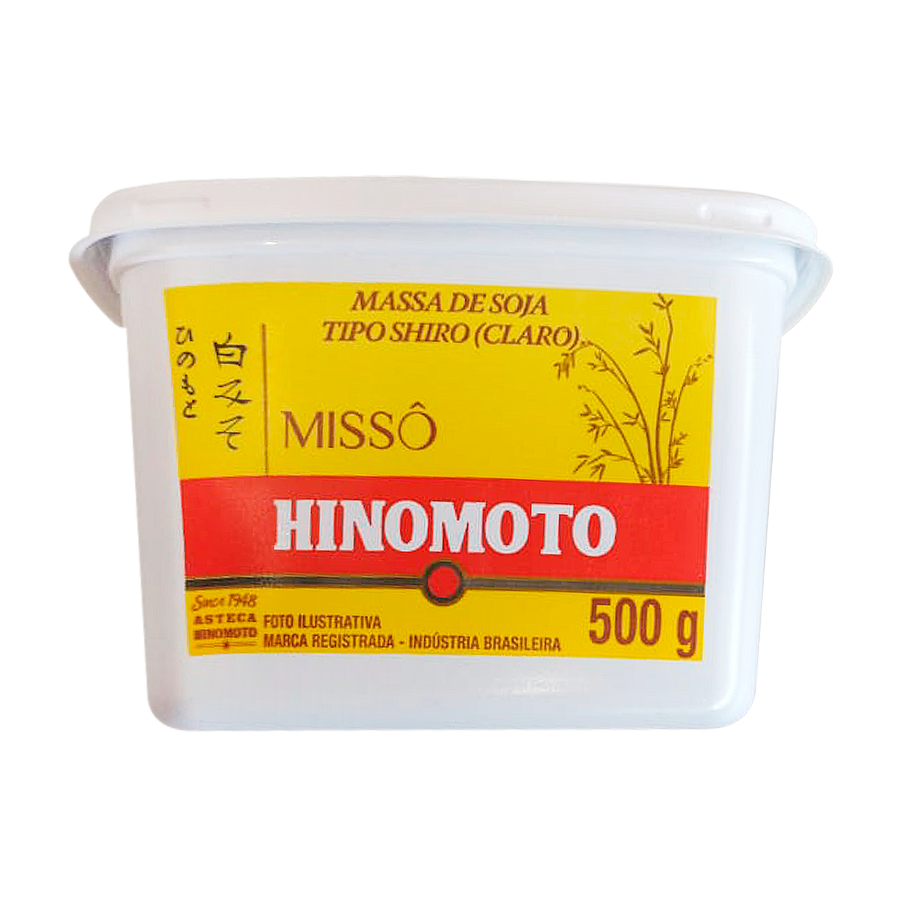 Massa de Soja Miss&ocirc; Shiro Hinomoto Pote 500g
