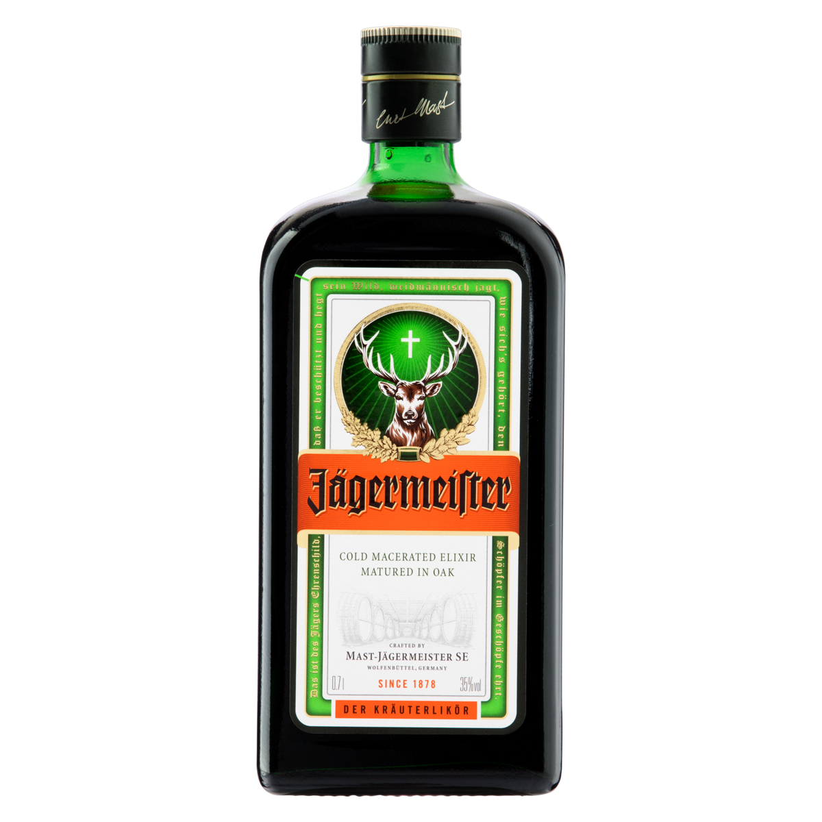 Licor Fino de Ervas J&auml;germeister Garrafa 700ml
