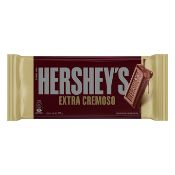 Chocolate ao Leite Extracremoso Hersheys Pacote 92g