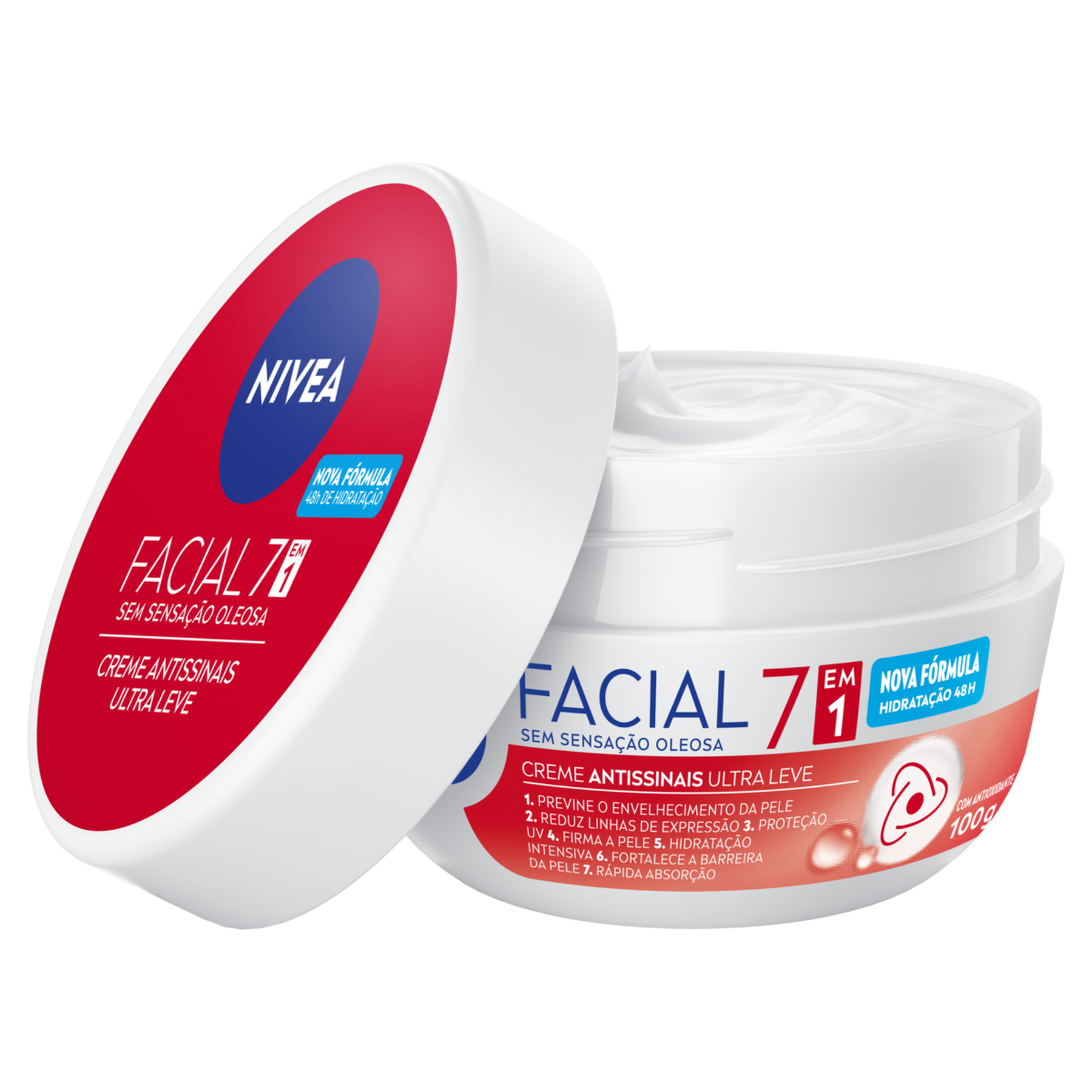 Creme Facial Antissinais Nivea Pote 100g