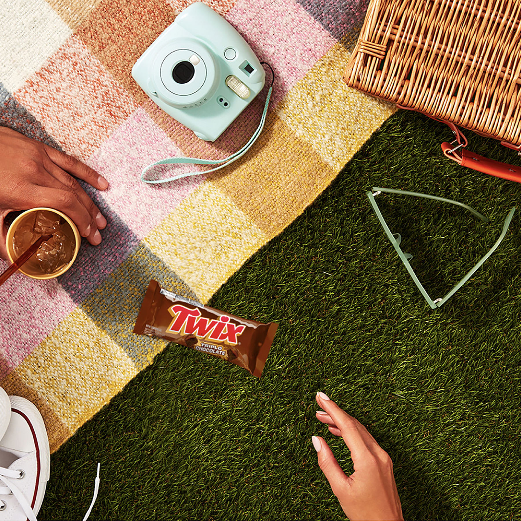 Bombom Triplo Chocolate Twix Pacote 40g&nbsp;