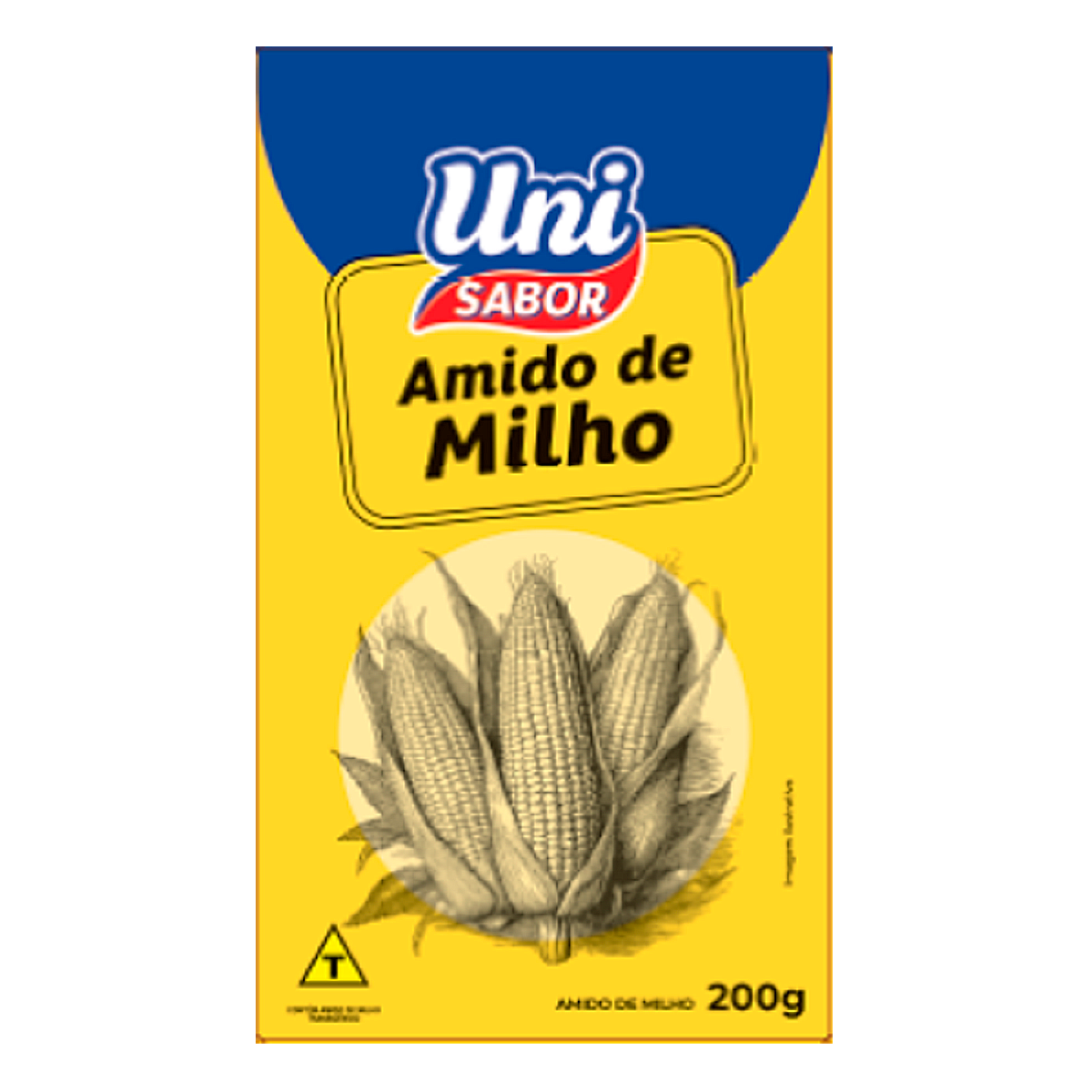 Amido de Milho Uni Sabor Caixa 200g