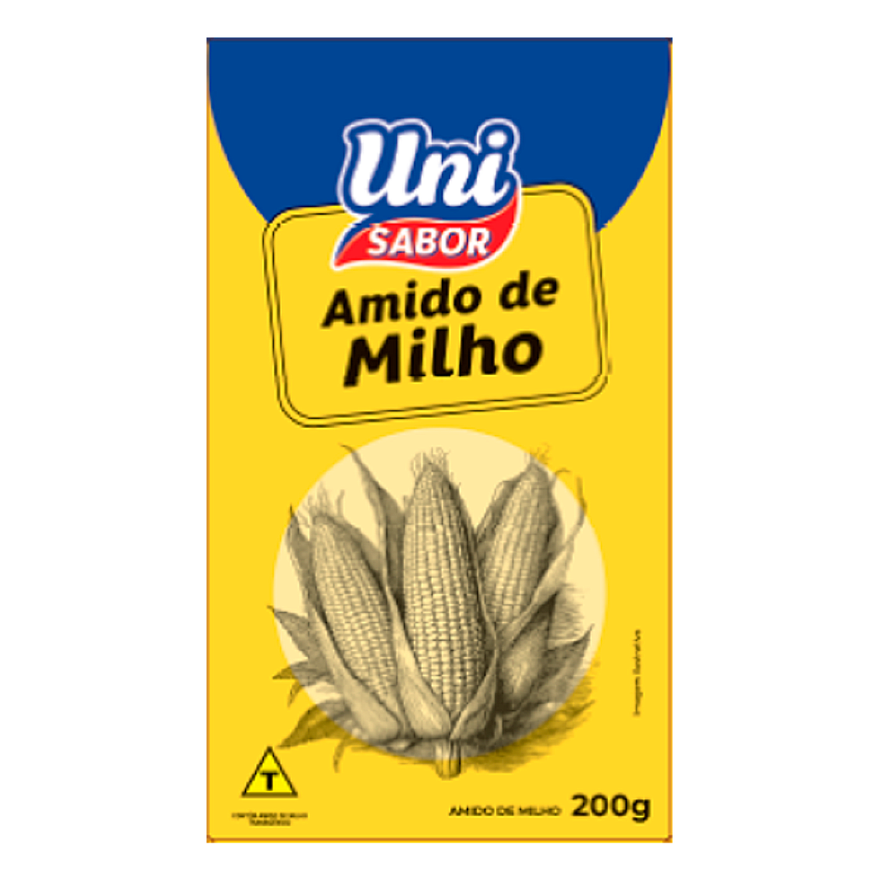 Amido de Milho Uni Sabor Caixa 200g