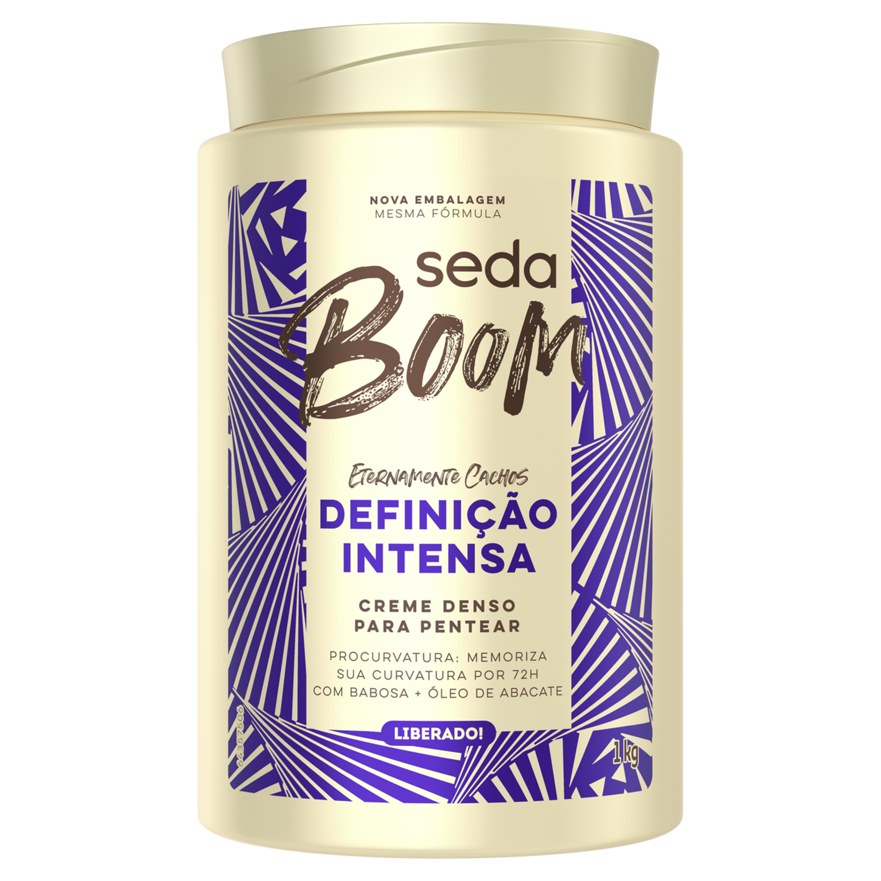 Creme Seda Boom Defini&ccedil;&atilde;o Intensa Pote 1kg