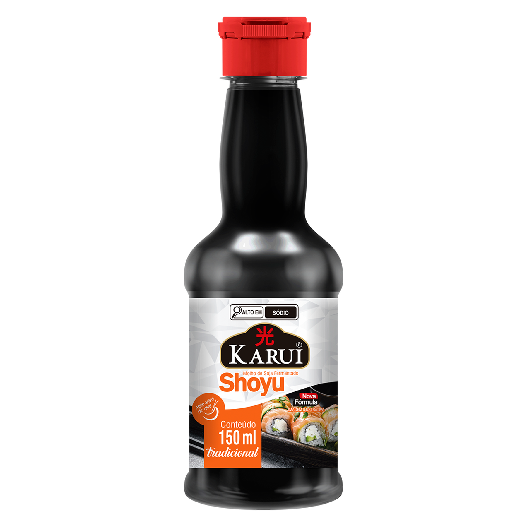 Molho Shoyu Tradicional Karui Frasco 150ml