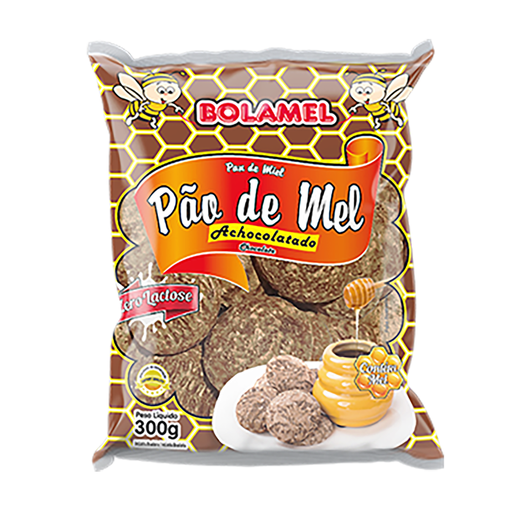 Pão Mel Achocolatado Bolamel 300g