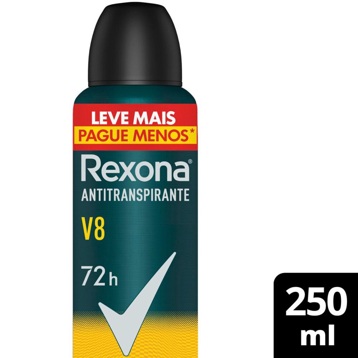 Antitranspirante Aerossol V8 Rexona Men 250ml