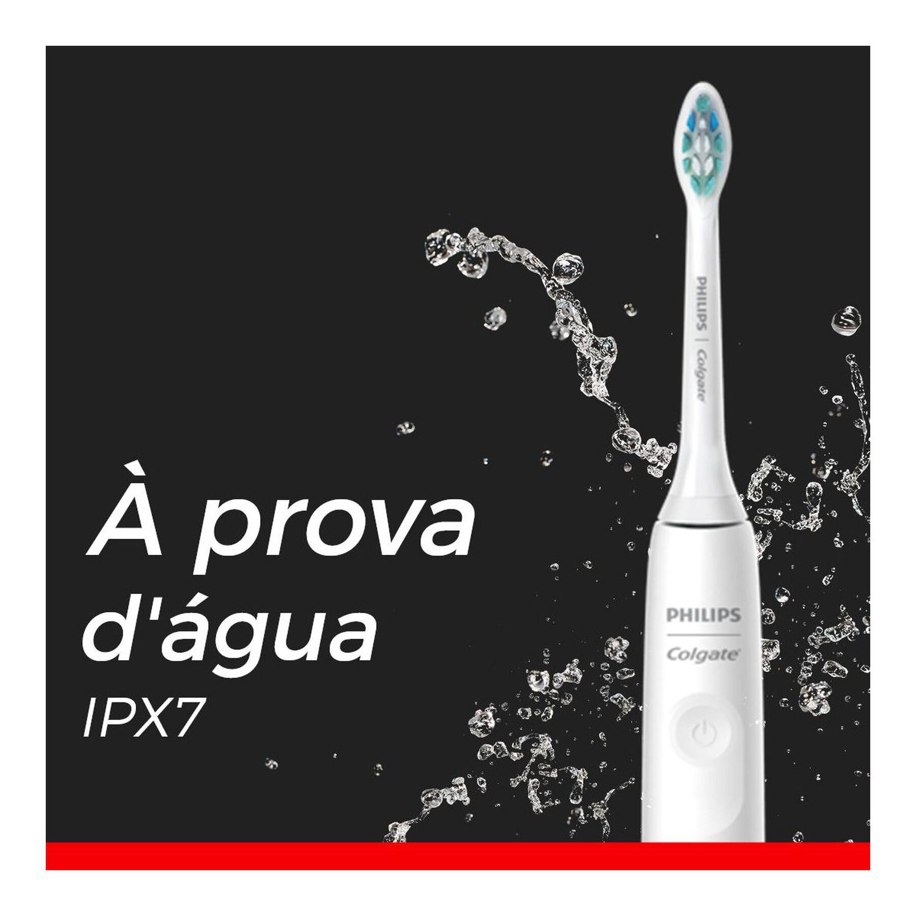 Escova Dental Elétrica SonicPro 30 + Refil Colgate + Philips