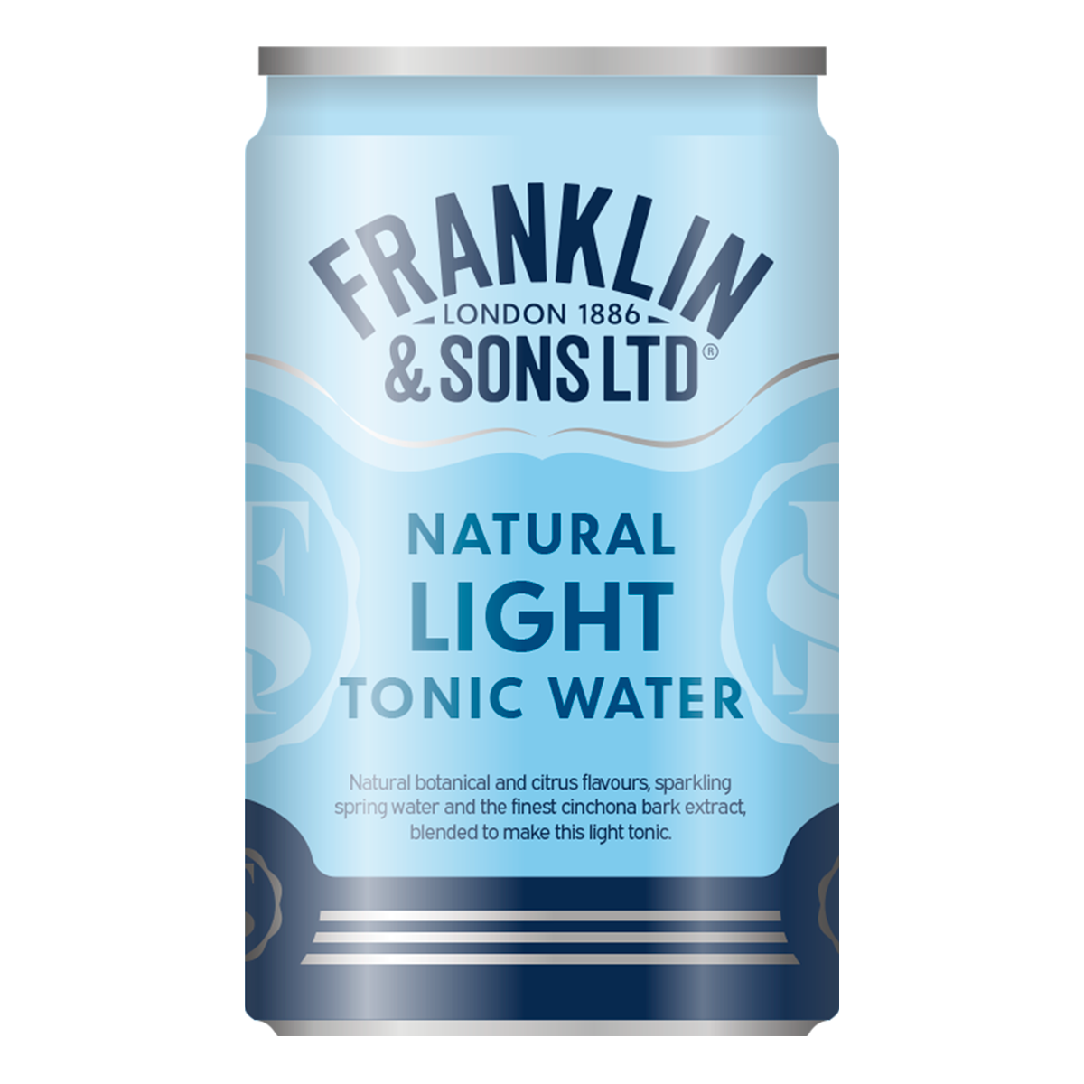 &Aacute;gua T&ocirc;nica Light Franklin e Sons LTD Lata 150ml