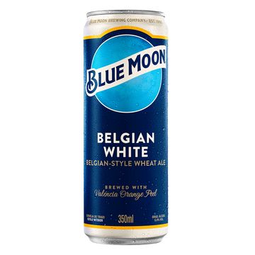 Cerveja Belgian White Ale Blue Moon Lata 350ml