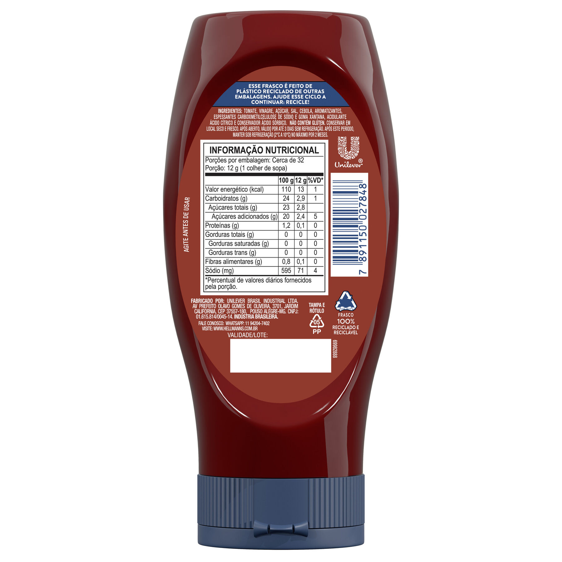 Ketchup Hellmann's Tradicional 380g