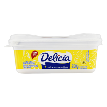Margarina com Sal Delícia + Sabor e Cremosidade Pote 250g