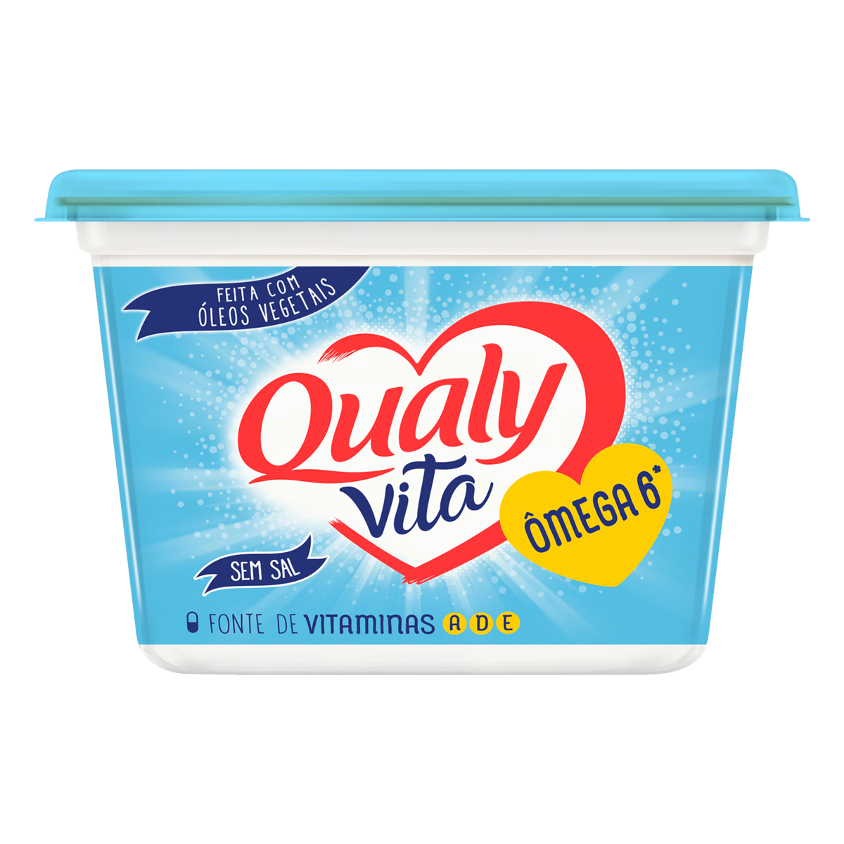 Margarina sem Sal Vita Qualy Pote 500g&nbsp;