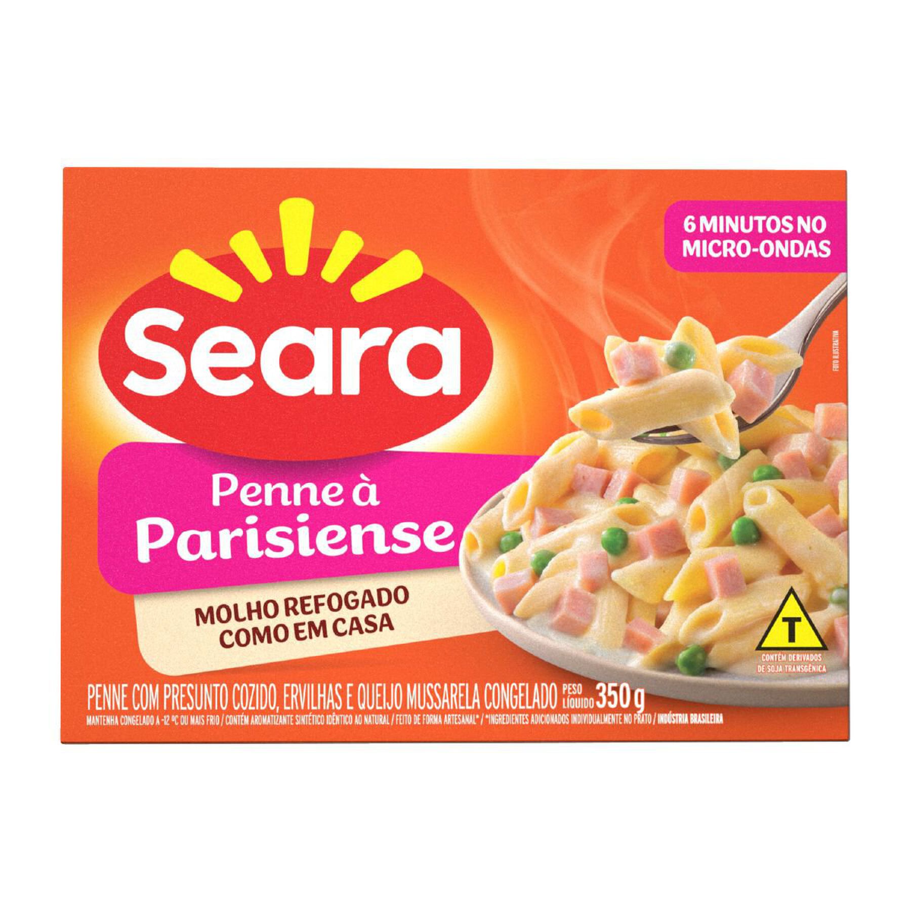 Penne parisiense Seara 350g