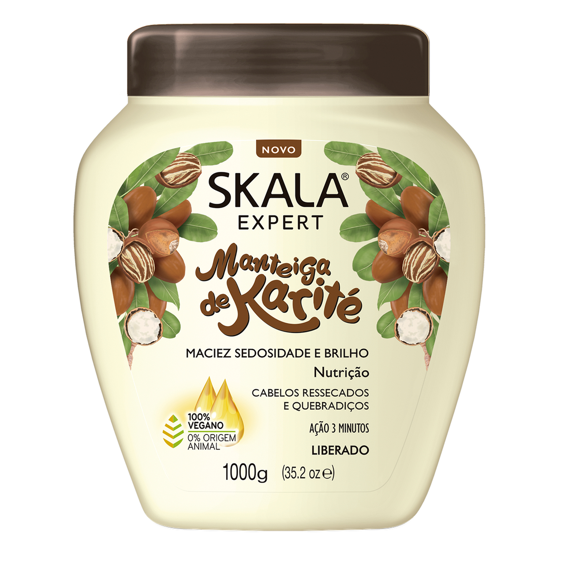 Creme de Tratamento Manteiga Karité Skala Pote 1kg