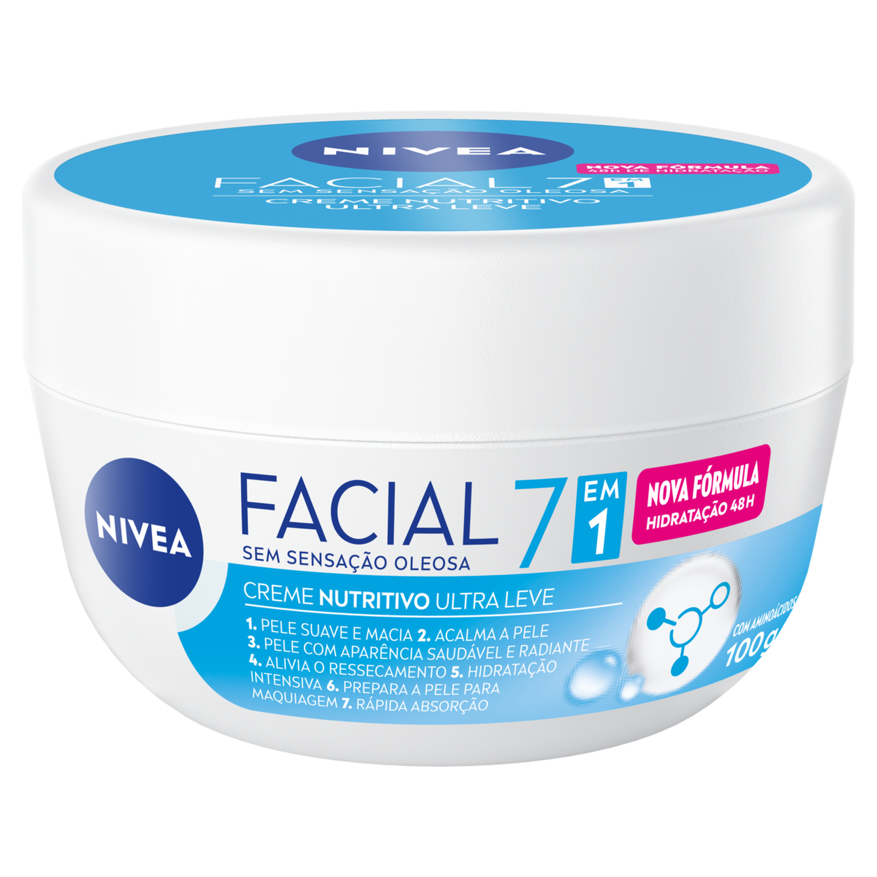 Creme Nutritivo Facial Nivea Pote 100g&nbsp;