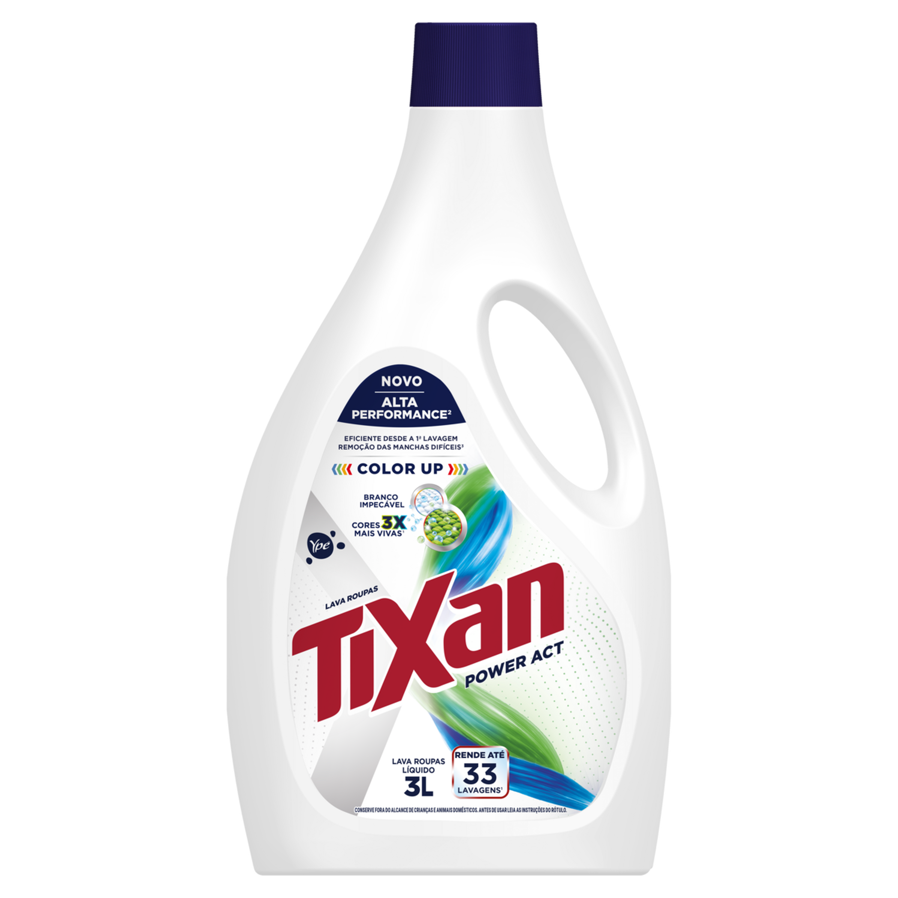 Lava Roupas L&iacute;quido Power Act Tixan Yp&ecirc; Gal&atilde;o 3l&nbsp;&nbsp;