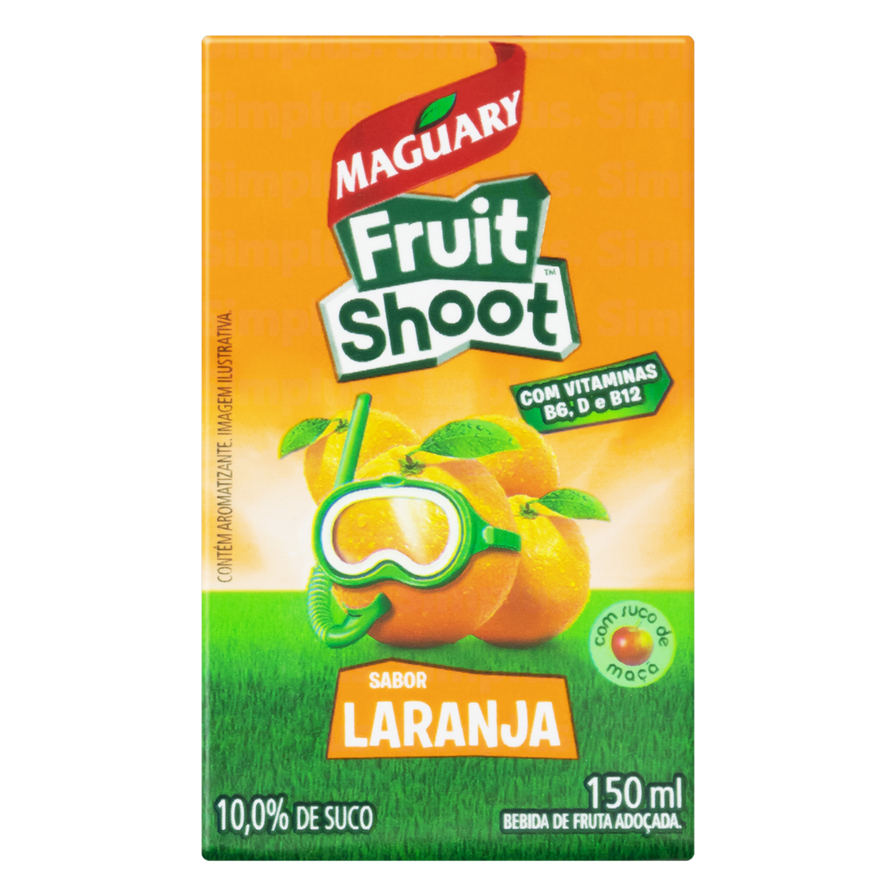 Bebida Ado&ccedil;ada Laranja Fruit Shoot Maguary Caixa 150ml