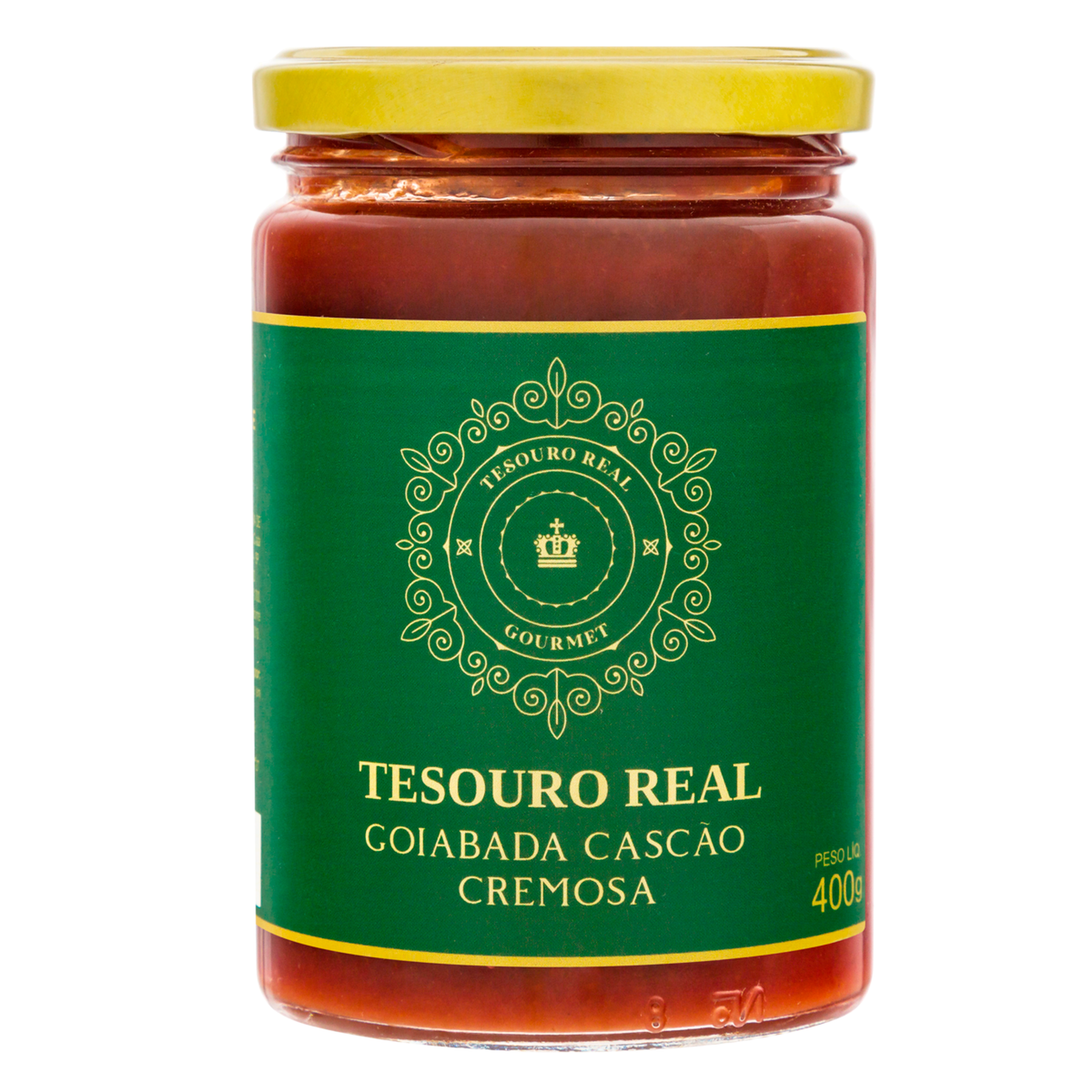 Goiabada Casc&atilde;o Cremosa Tesouro Real Lata 400g