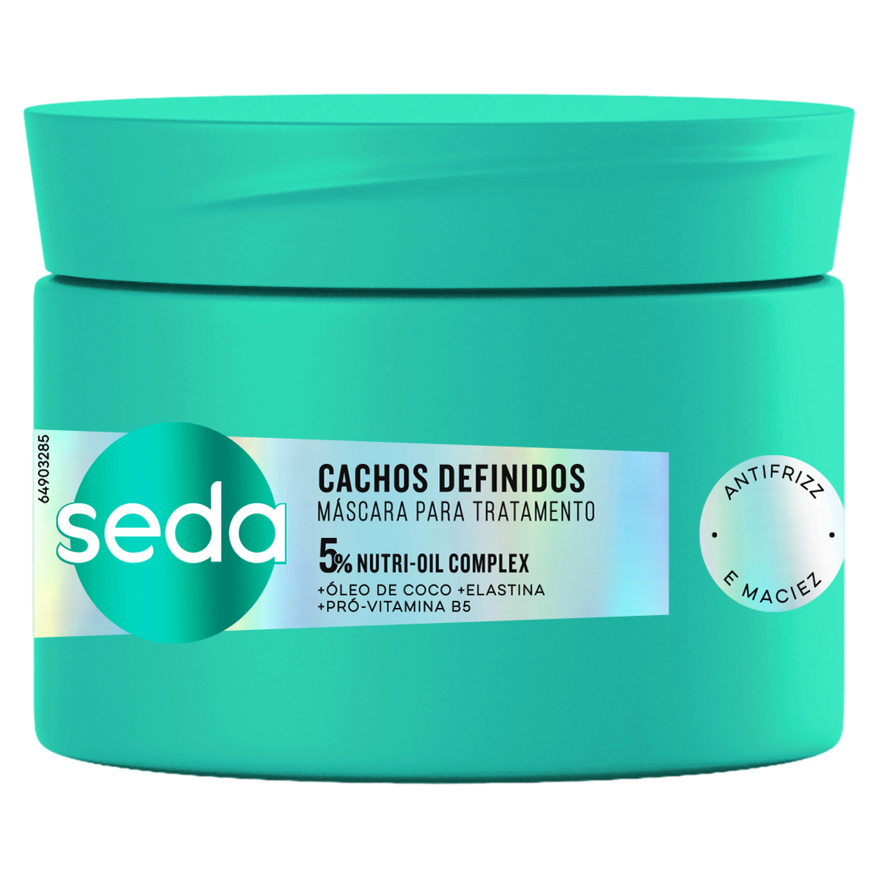 M&aacute;scara de Tratamento Cachos Definidos Seda Pote 300g