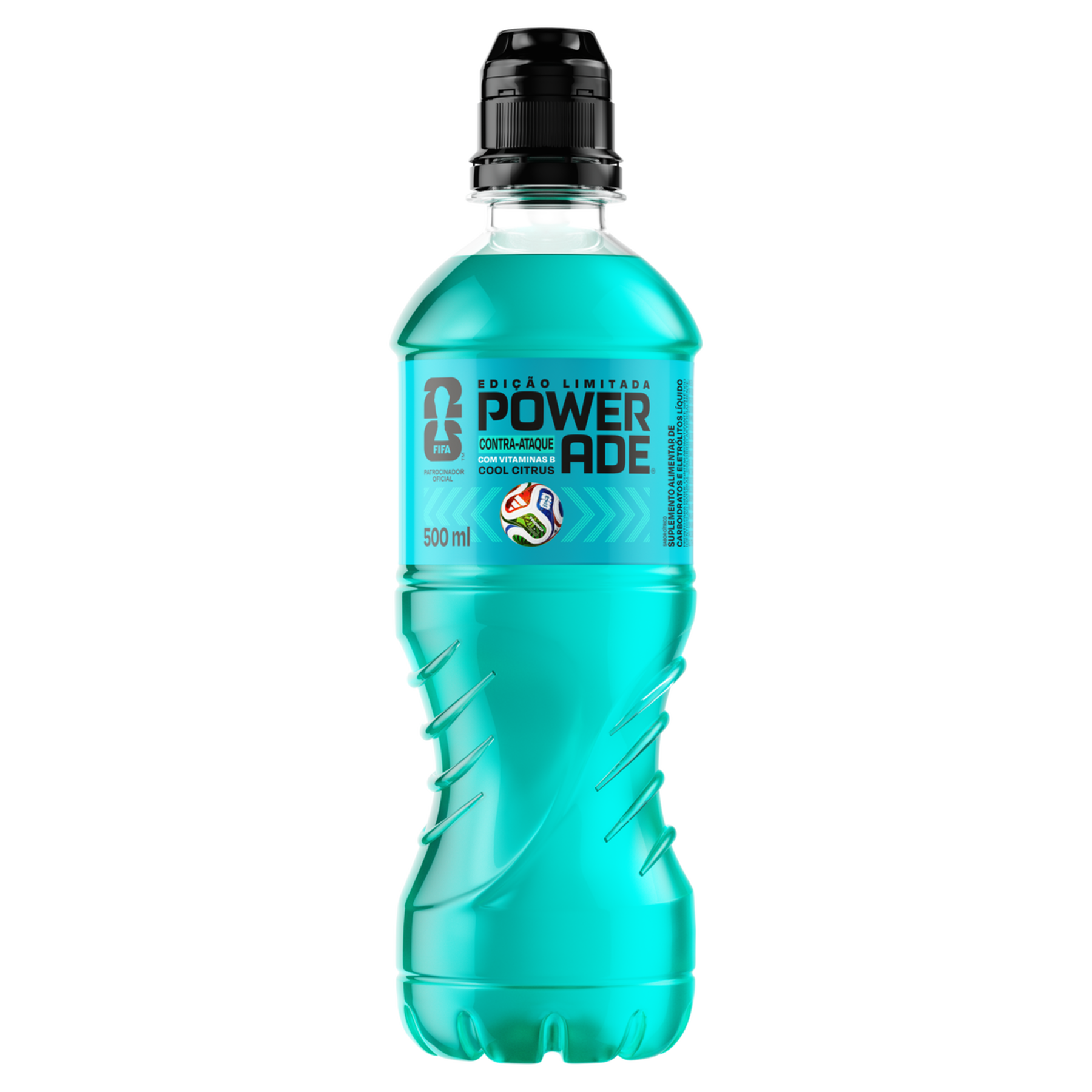 Isot&ocirc;nico Cool Citrus Contra-Ataque Powerade Garrafa 500ml