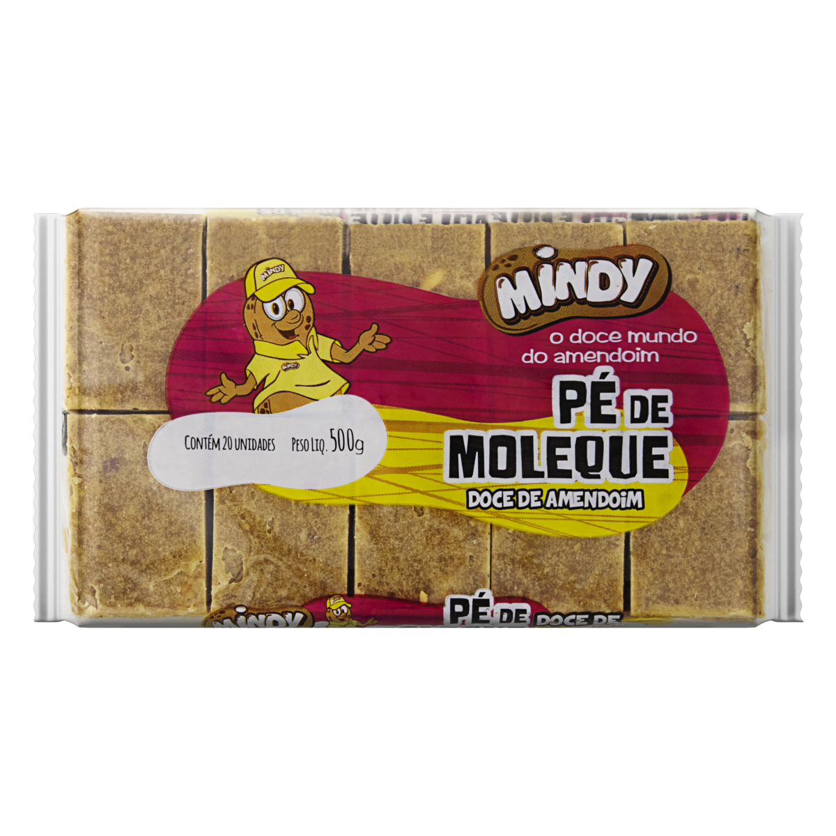 P&eacute; de Moleque Mindy Pacote 500g