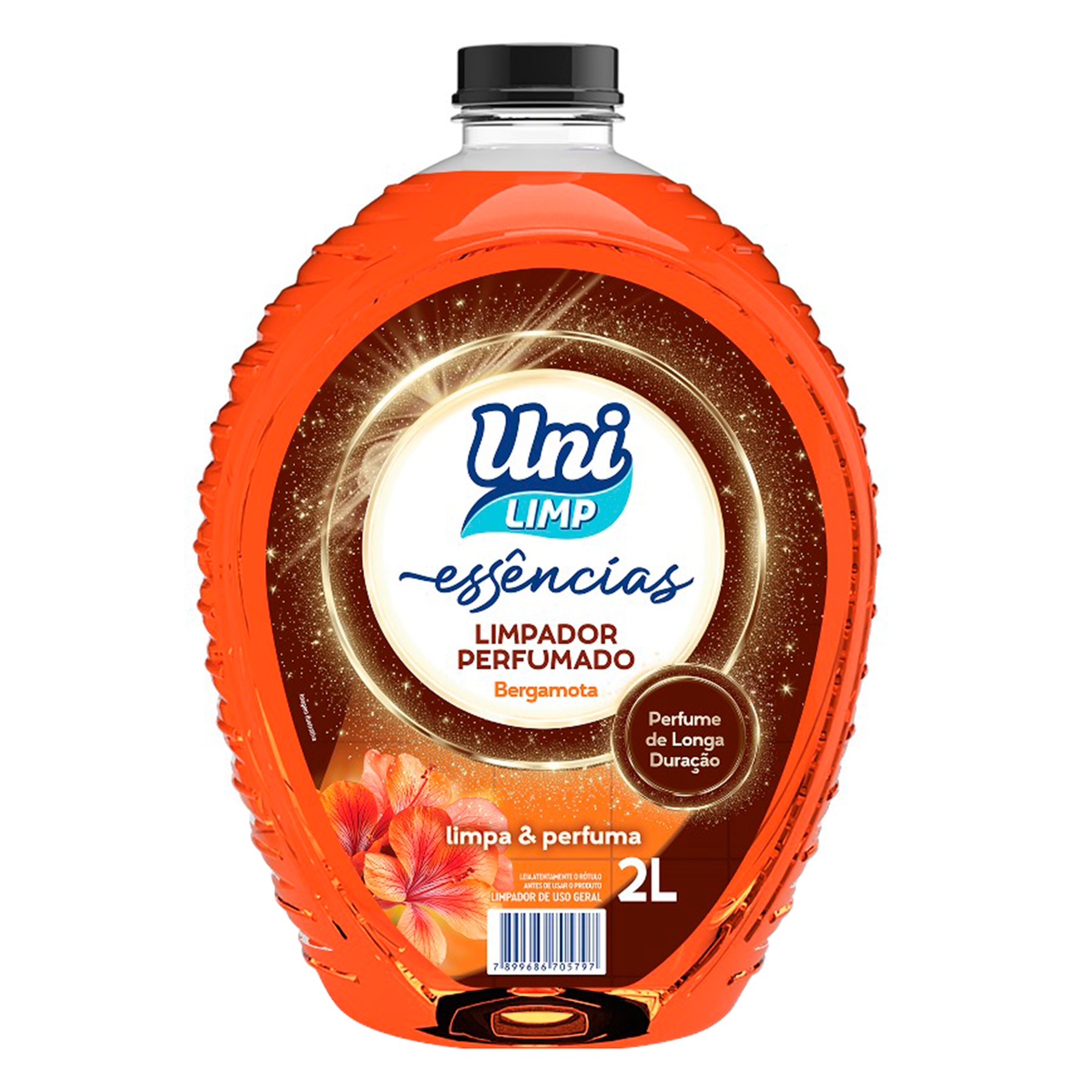 Limpador Perfumado Bergamota Uni Limp Frasco 2l