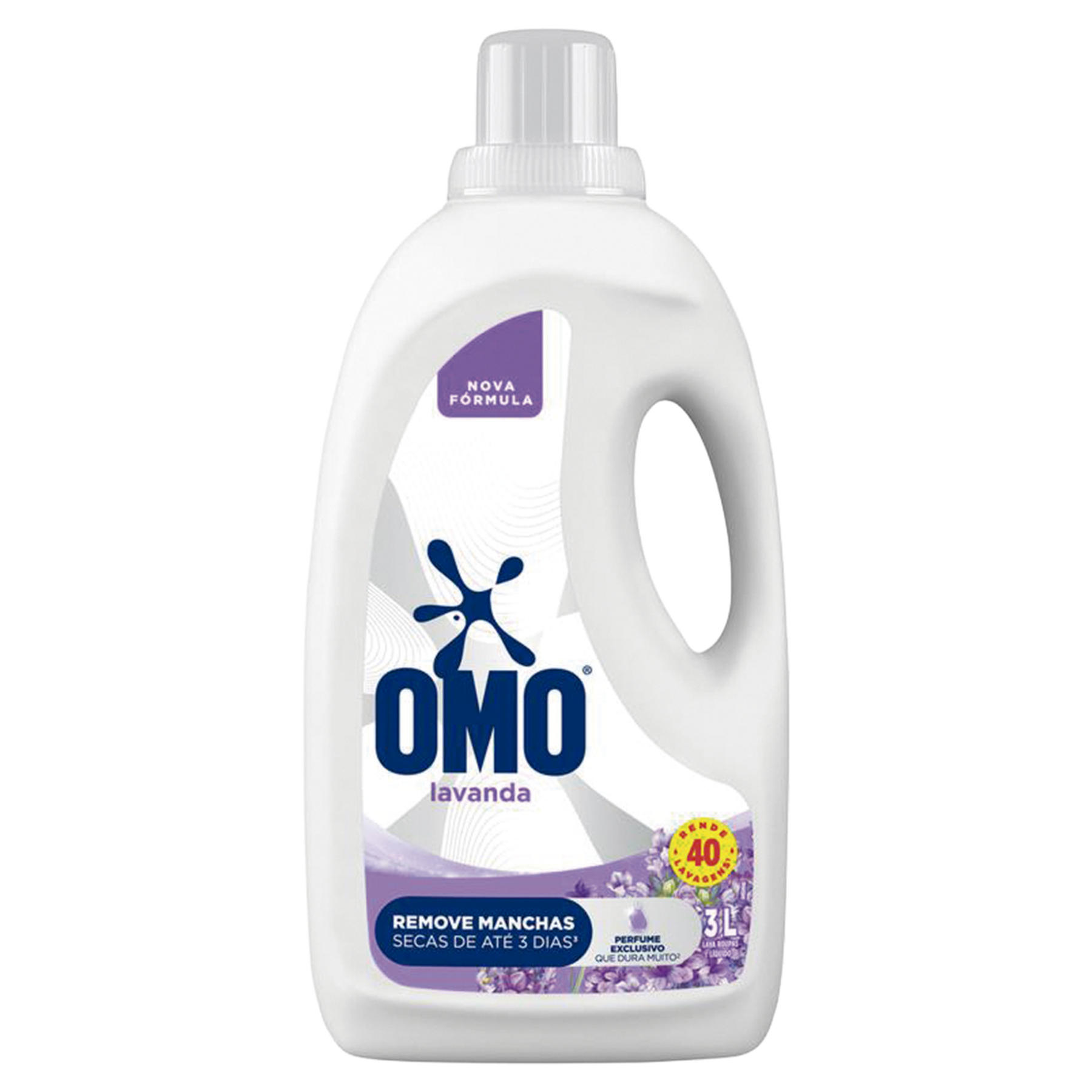 Lava Roupas L&iacute;quido Lavanda Omo Gal&atilde;o 3l&nbsp;&nbsp;