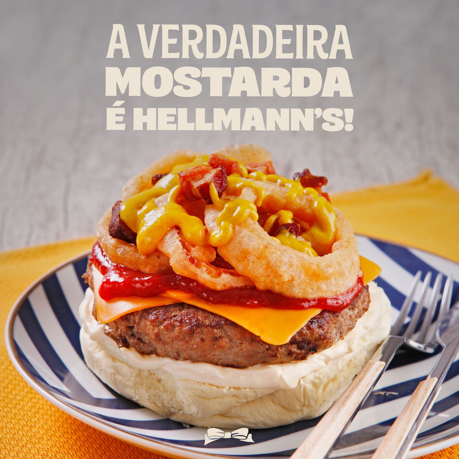 Mostarda Amarela Tradicional Hellmann's Squeeze 170g