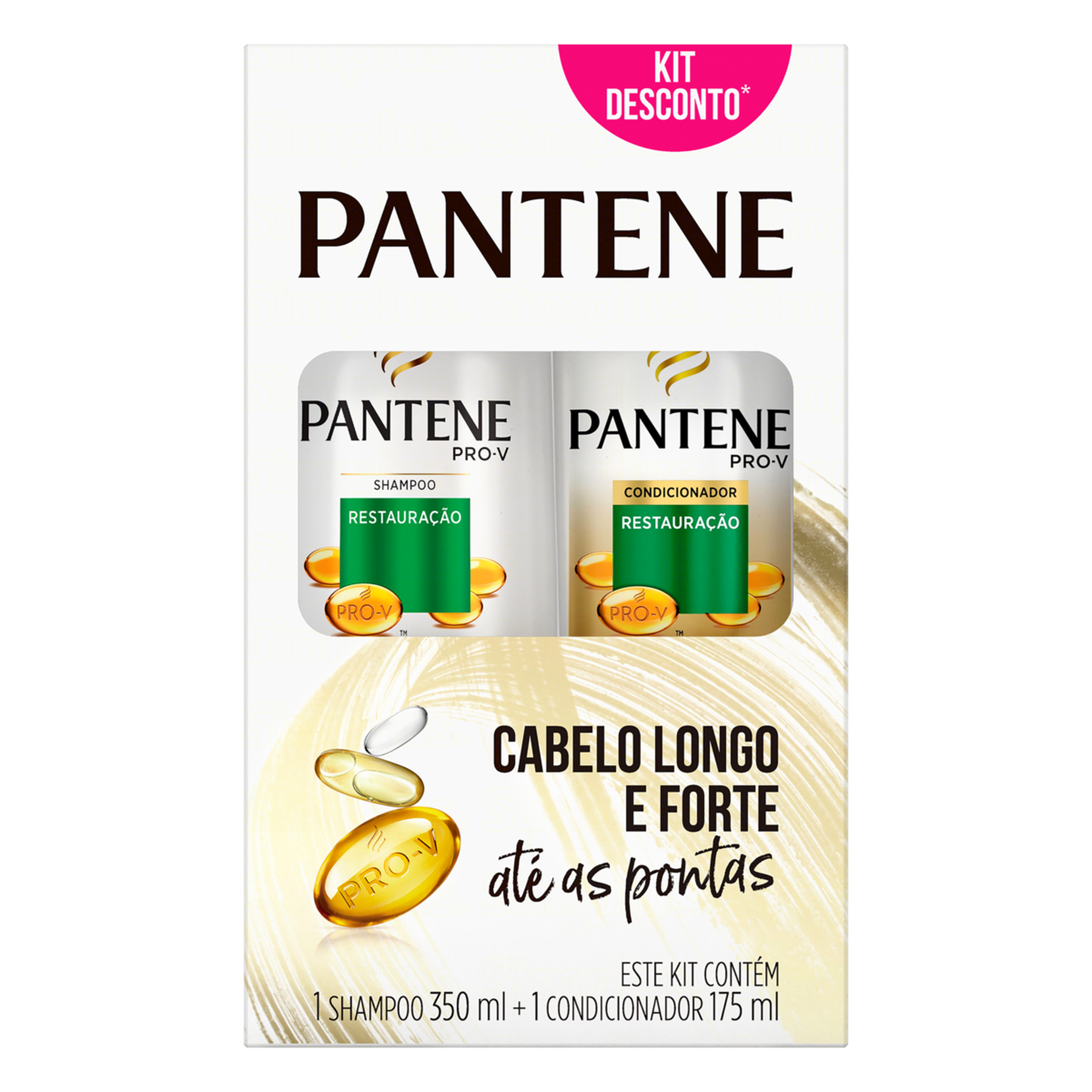 Shampoo 350ml + Condicionador 175ml Restauração Pantene