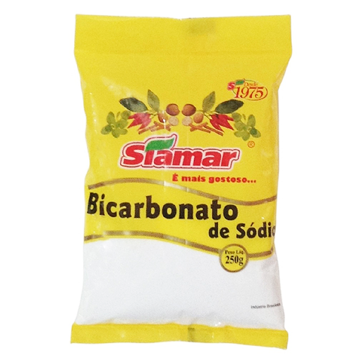 Bicarbonato de S&oacute;dio Siamar Pacote 250g
