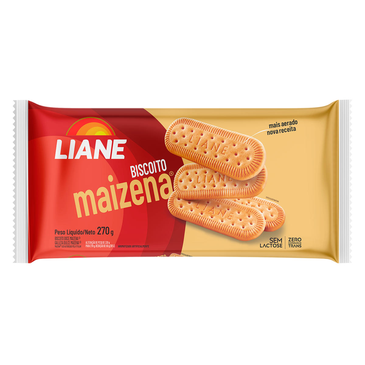 Biscoito Maizena Liane Pacote 270g