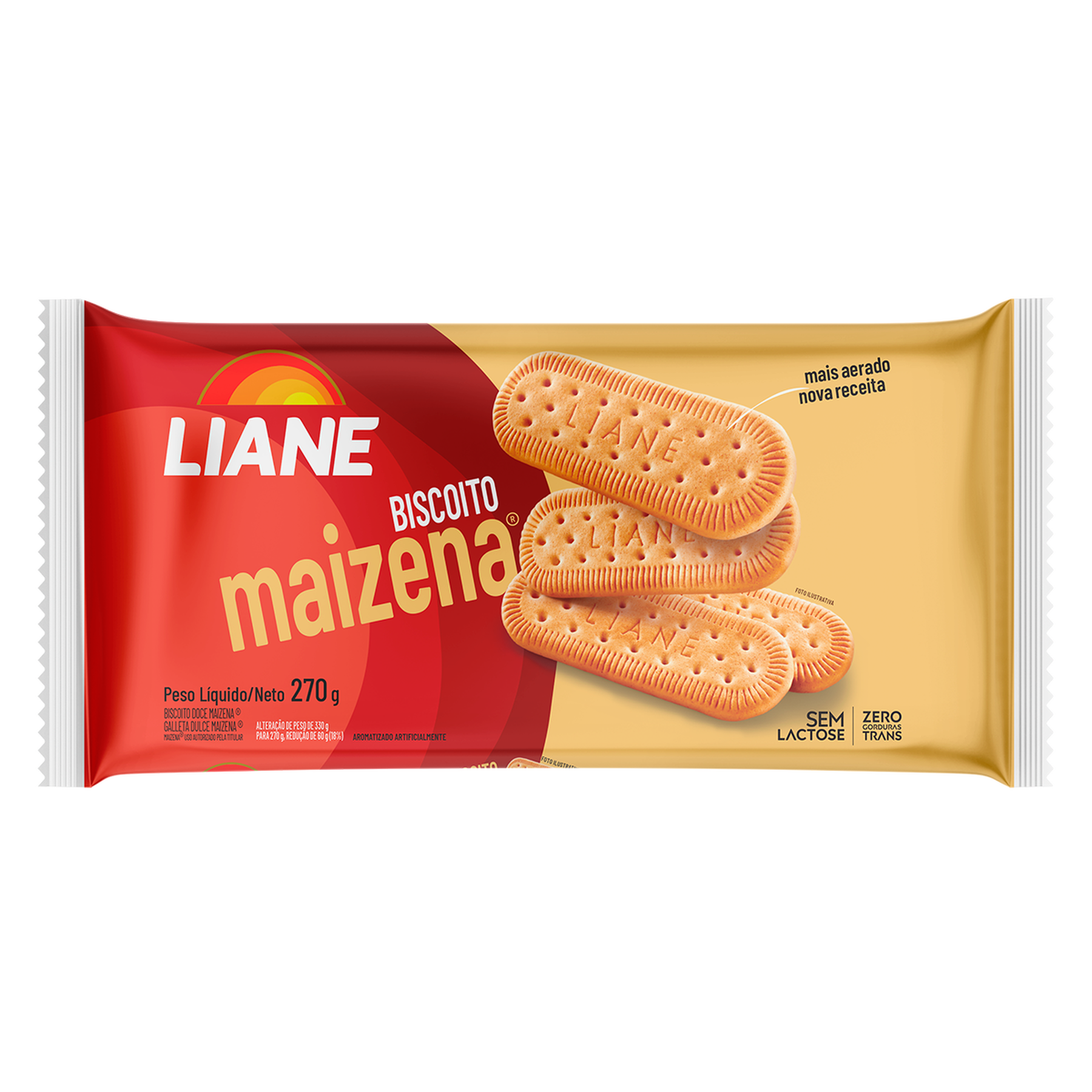 Biscoito Maizena Liane Pacote 270g