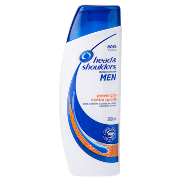 Shampoo Prevenção Contra Queda Head e Shoulders Men Frasco 200ml