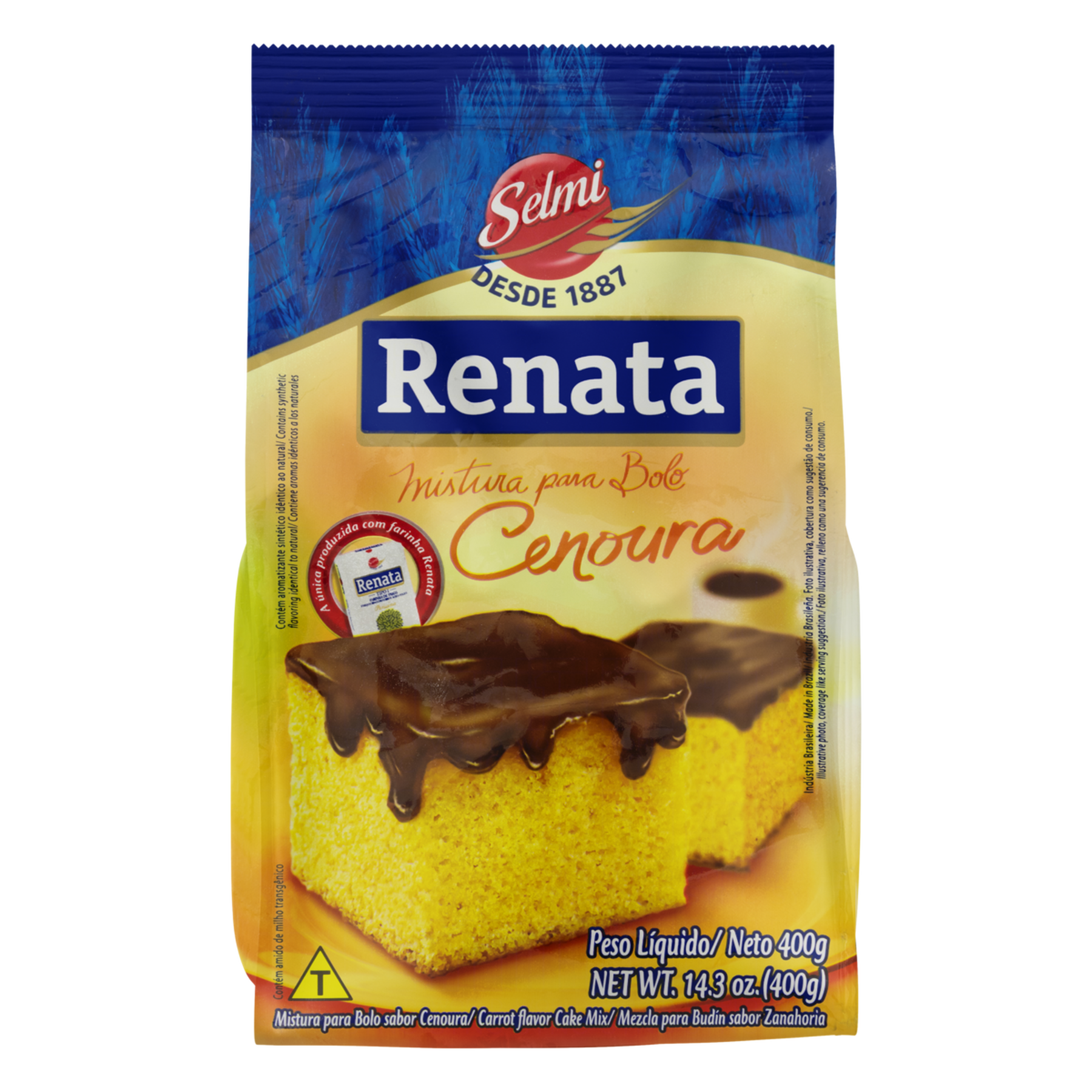 Mistura para Bolo Cenoura Renata 400g