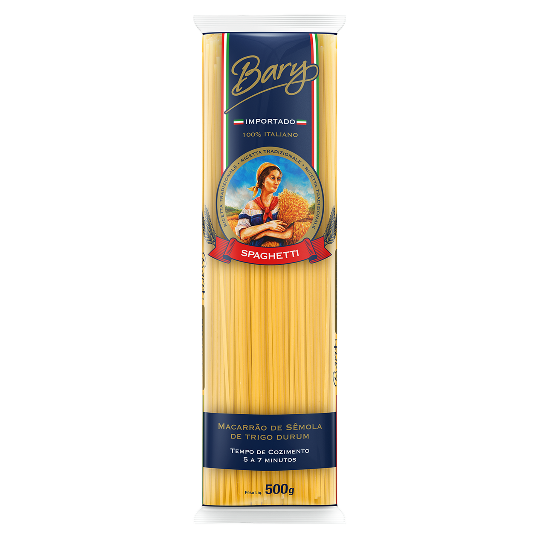 Macarrão Spaghetti Bary Pacote 500g