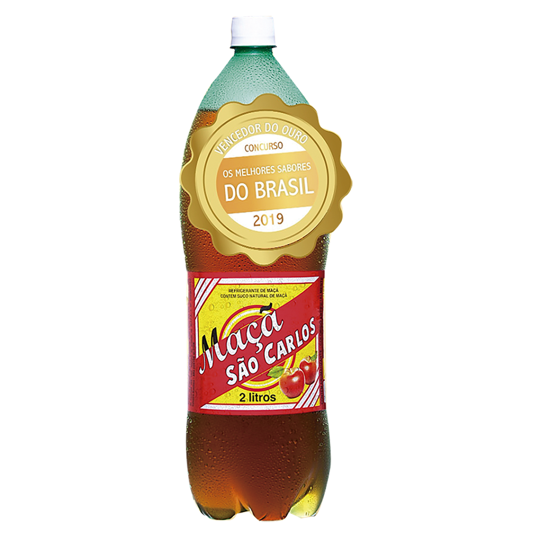 Refrigerante de Ma&ccedil;&atilde; S&atilde;o Carlos Pet 2l