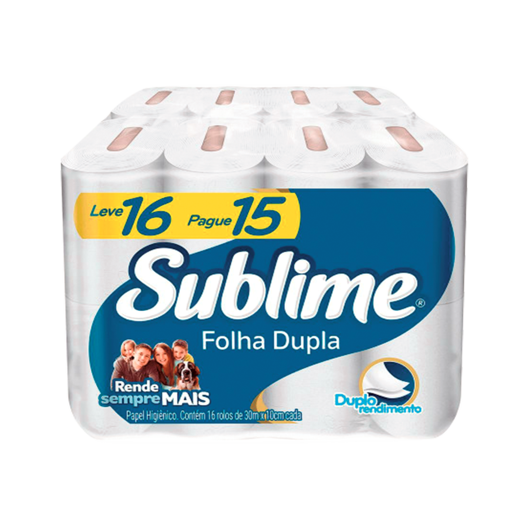 Papel Higiênico Folha Dupla Softys C/16 Unidades