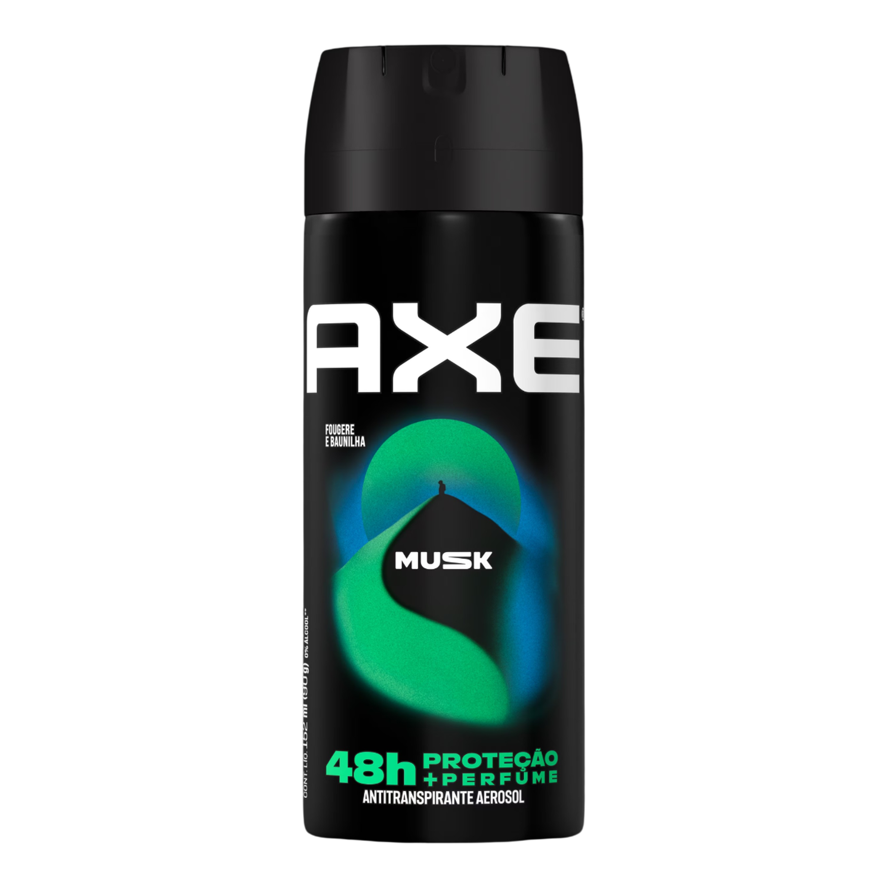 Desodorante Antitranspirante Aerossol Axe Musk Frasco 152ml