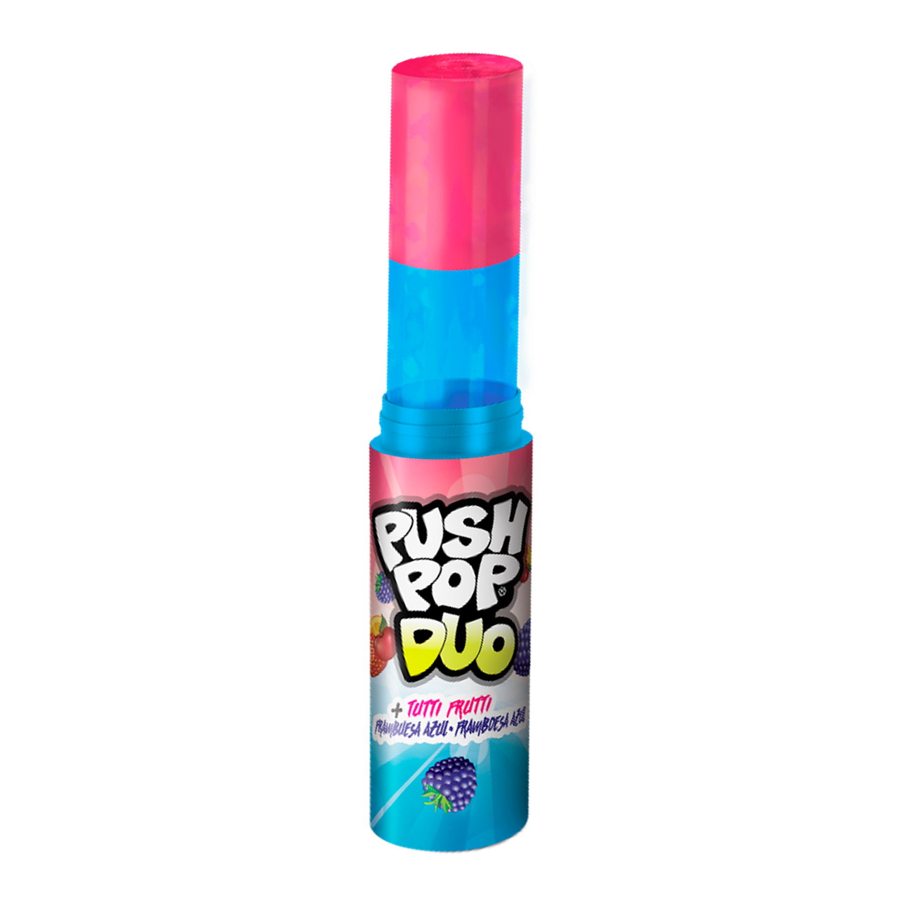 Pirulito Duo Push Pop Benevia 15g - Sortido