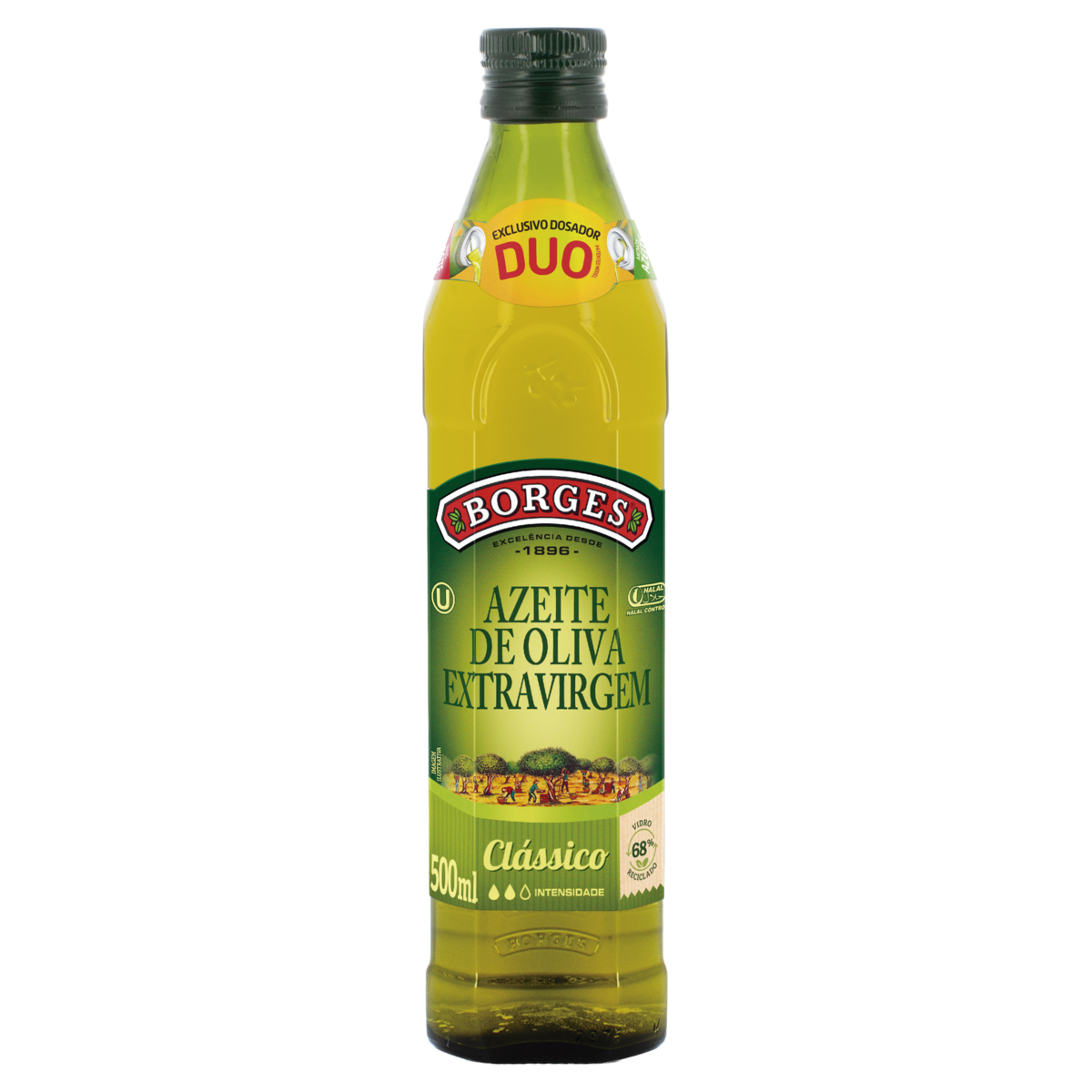 Azeite de Oliva Extra Virgem Cl&aacute;ssico Borges Vidro 500ml