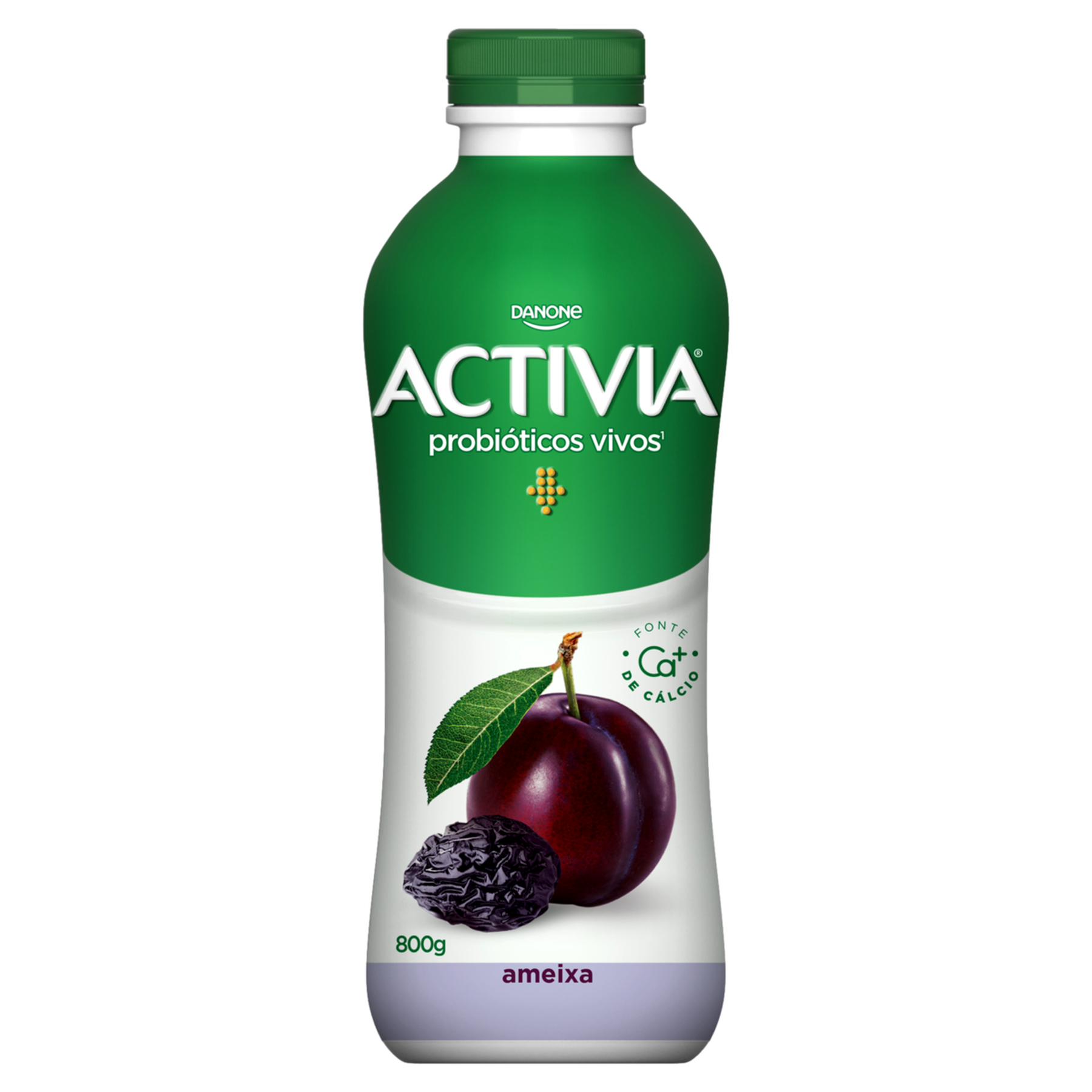 Leite Fermentado Ameixa Activia Danone Garrafa 800g