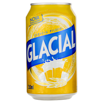 Cerveja Pilsen Glacial Lata 350ml