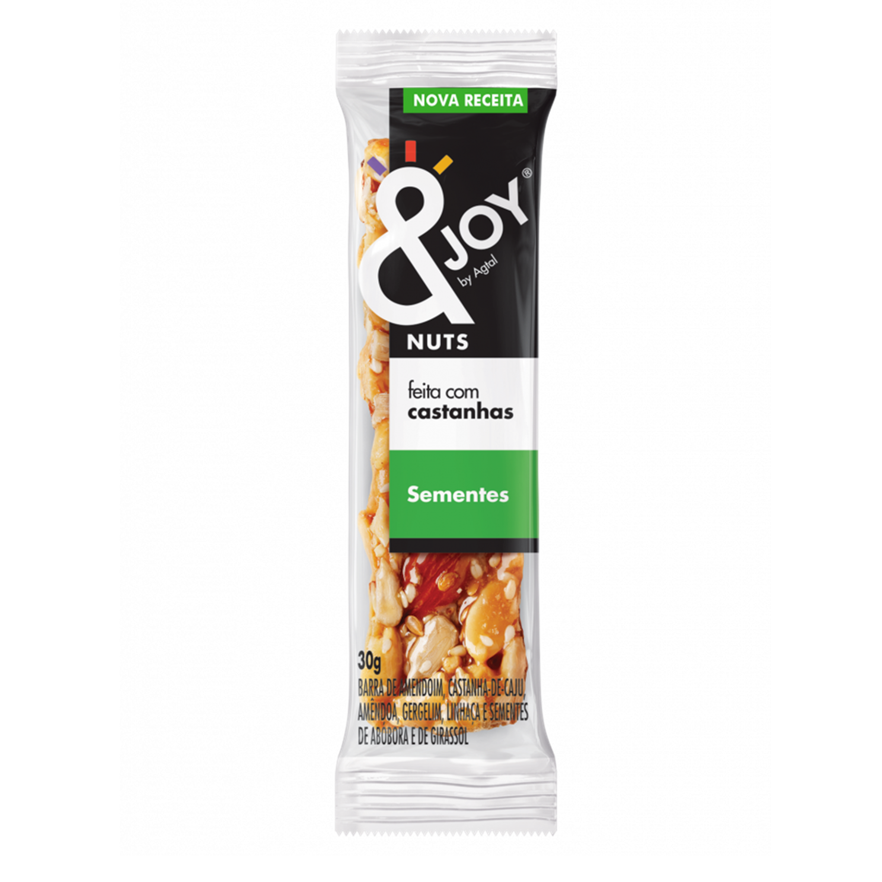 Barra Mixed Nuts Sementes &Joy 30g